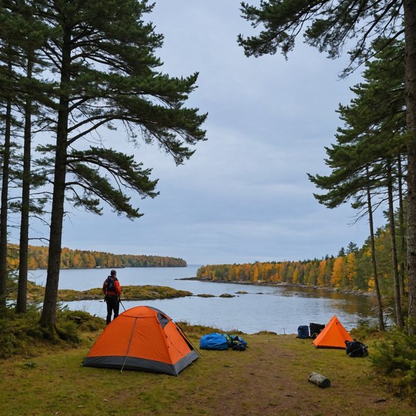 Comment organiser un camping pour une expédition de kayak en mer Baltique?